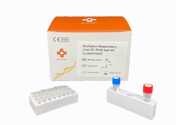 PCR in tempo reale umana Kit Lyophilized dell'apparato respiratorio di diagnosi molecolare multipla