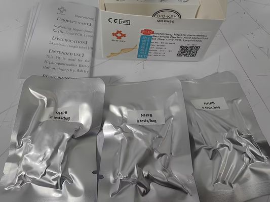 NHPB Kit di prova Pcr Taqman quantitativo fluorescente di acido nucleico patogeno acquatico