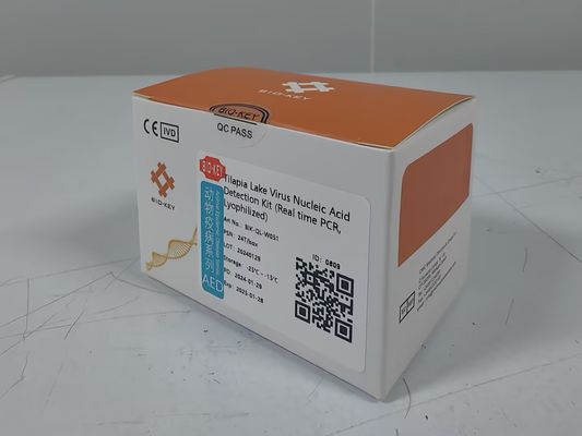 Kit di rilevamento dell'acido nucleico del virus del pesce del lago della tilapia in tempo reale PCR liofilizzato